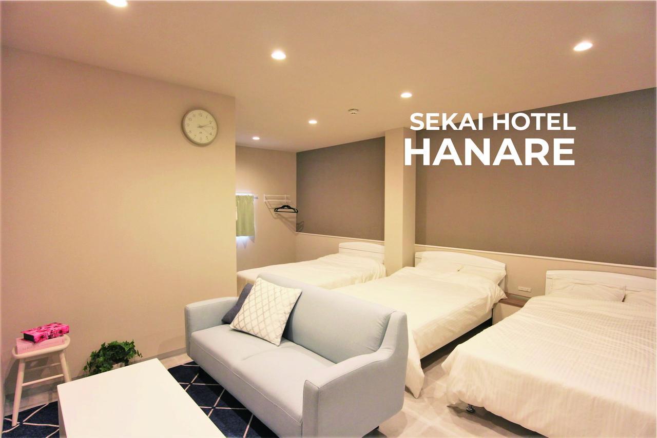 Sekai Hotel Mangetsu Osaca Exterior foto